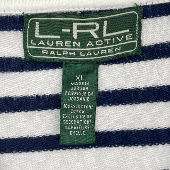 Lauren Ralph Lauren Active Women's Full Zip Jacket, Sz. XL Nautical  **READ** - Picture 4 of 12